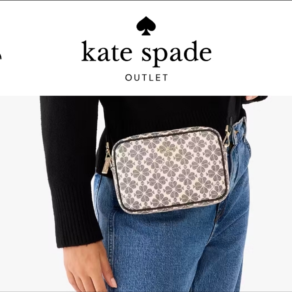 Kate Spade Flower Spade Camera Bag NWT - Picture 4 of 5